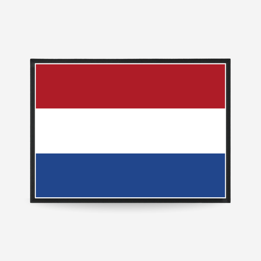 Poster of the flag of Netherlands
