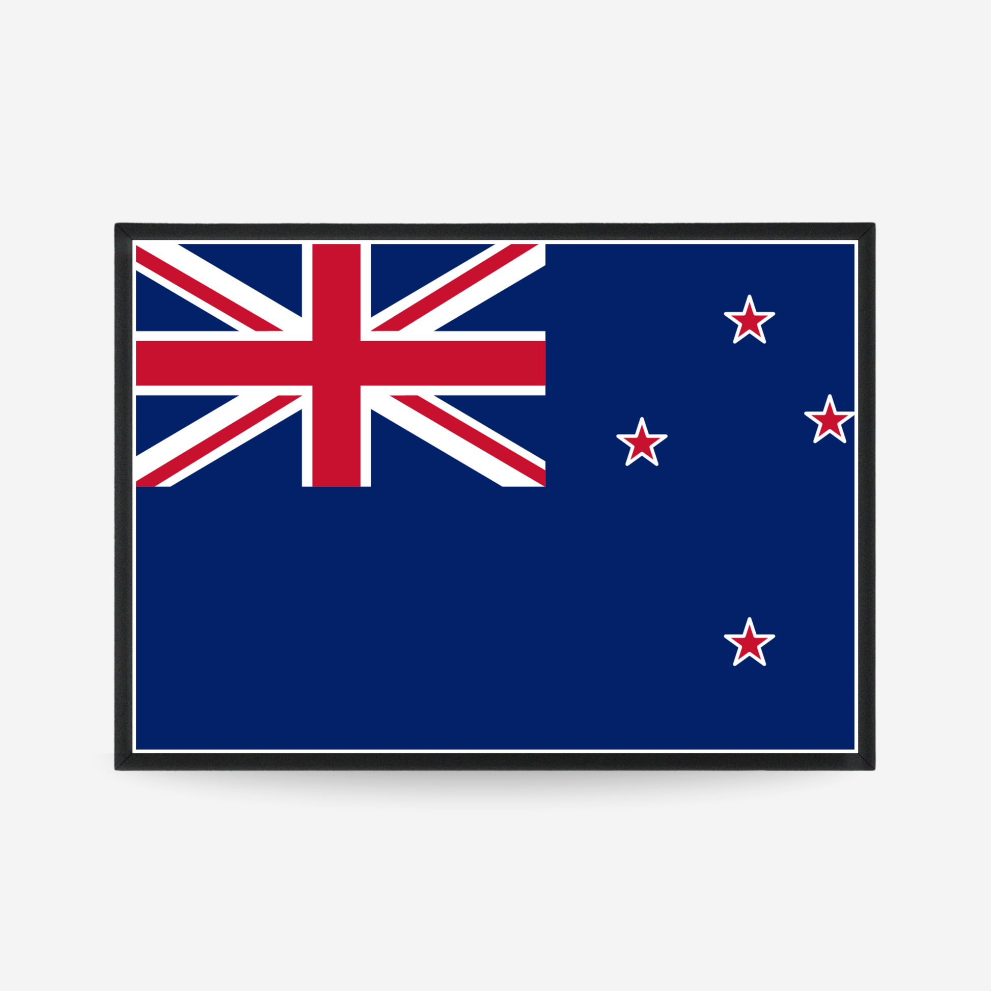 Poster of the flag of New Zealand