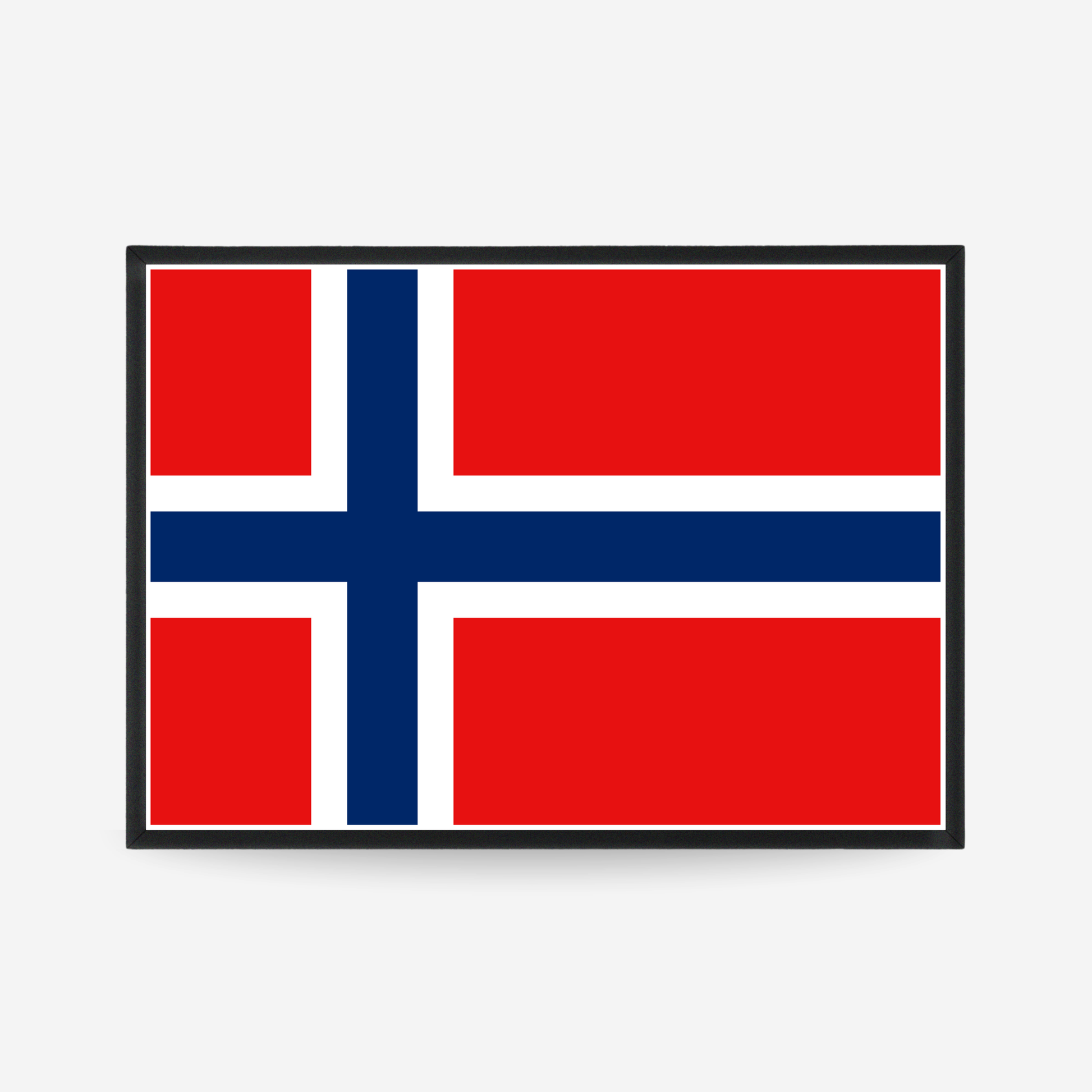 Poster of the flag of Norway
