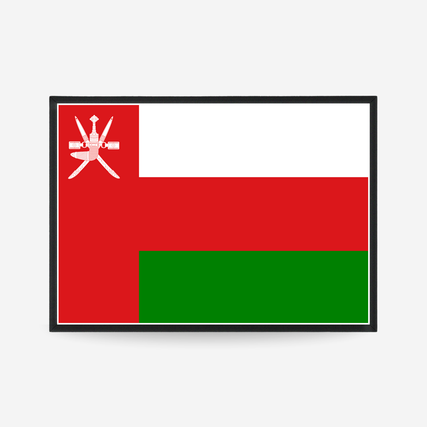 Poster of the flag of Oman
