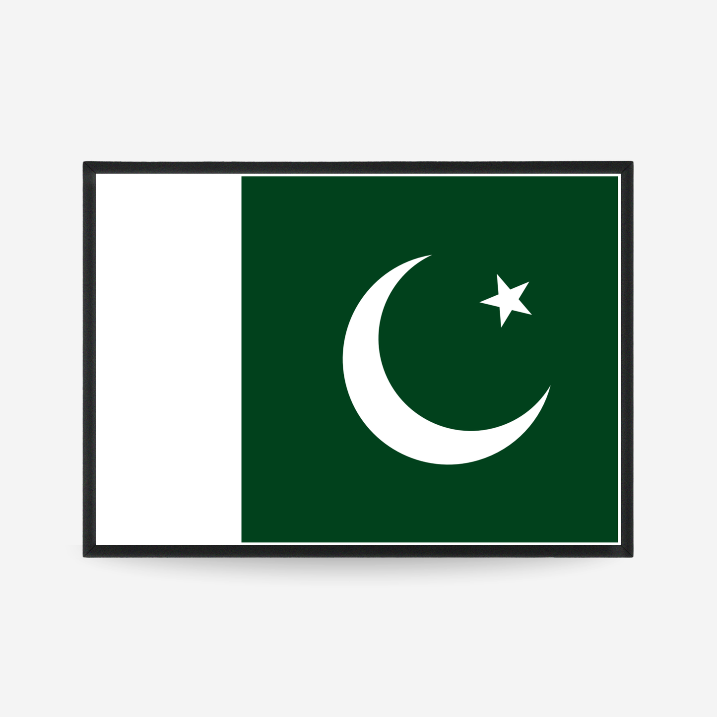 Poster of the flag of Pakistan
