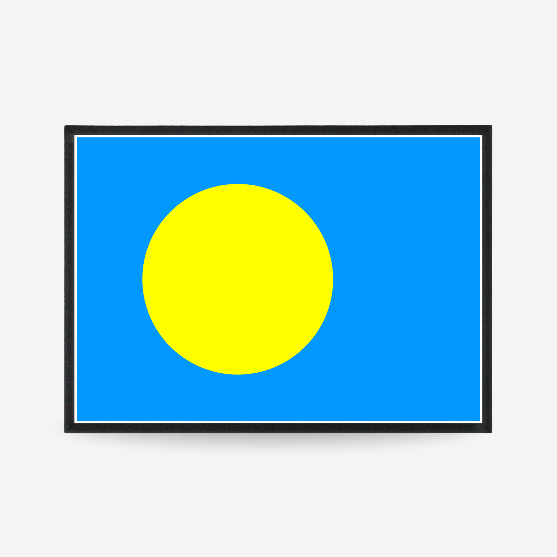 Poster of the flag of Palau

