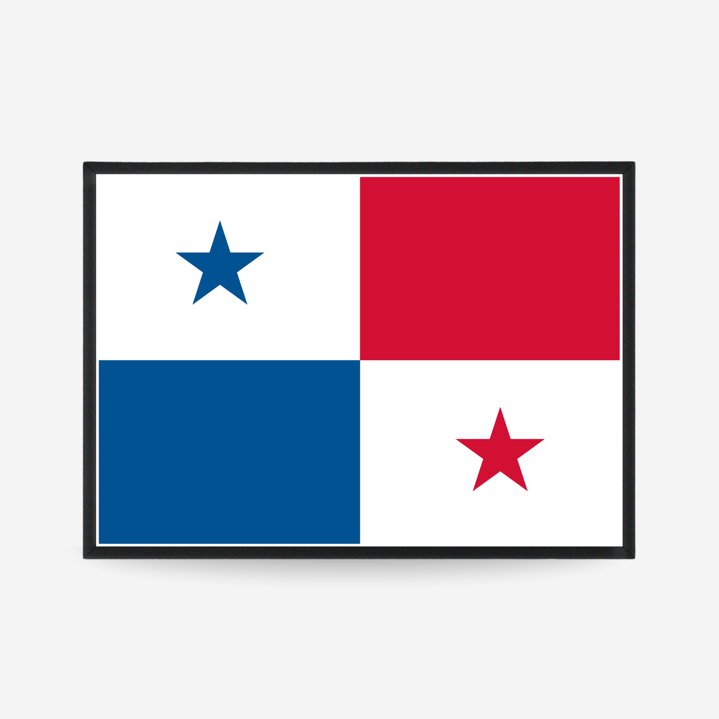 Poster of the flag of Panama

