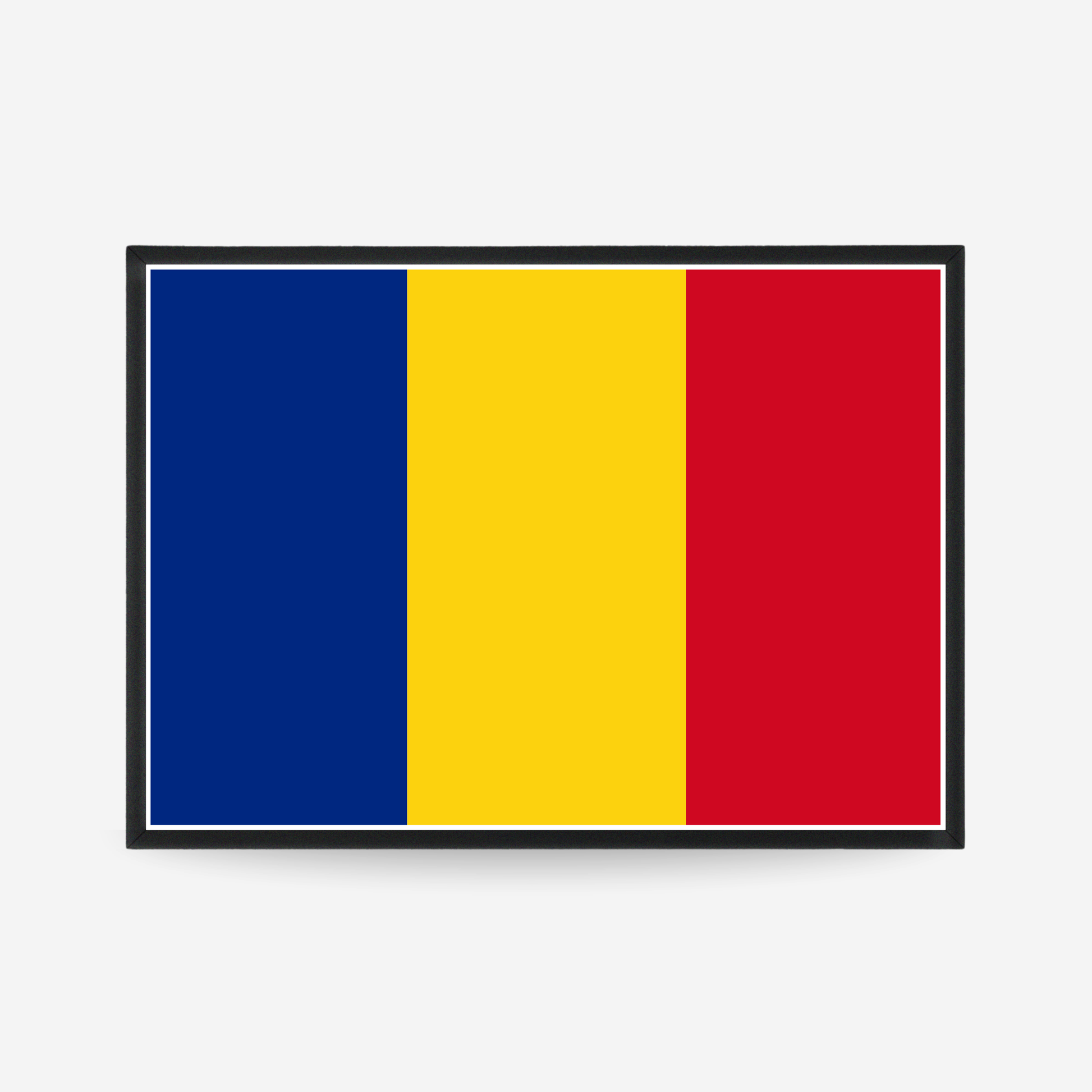 Poster of the flag of Romania
