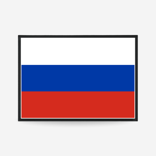 Poster of the flag of Russia
