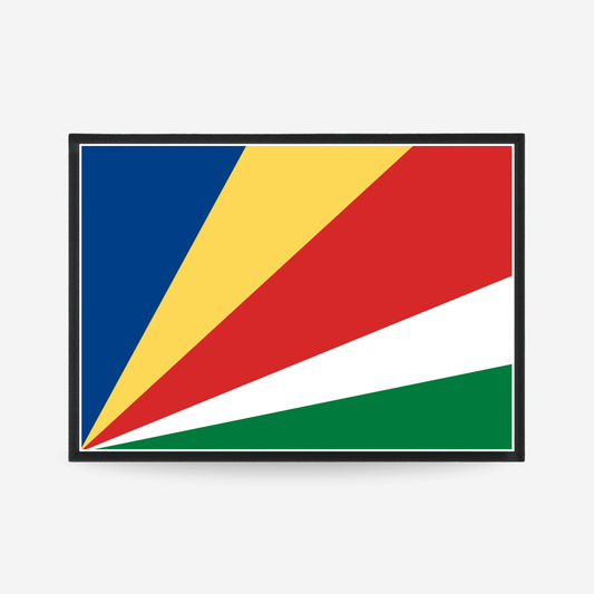 Poster of the flag of Seychelles