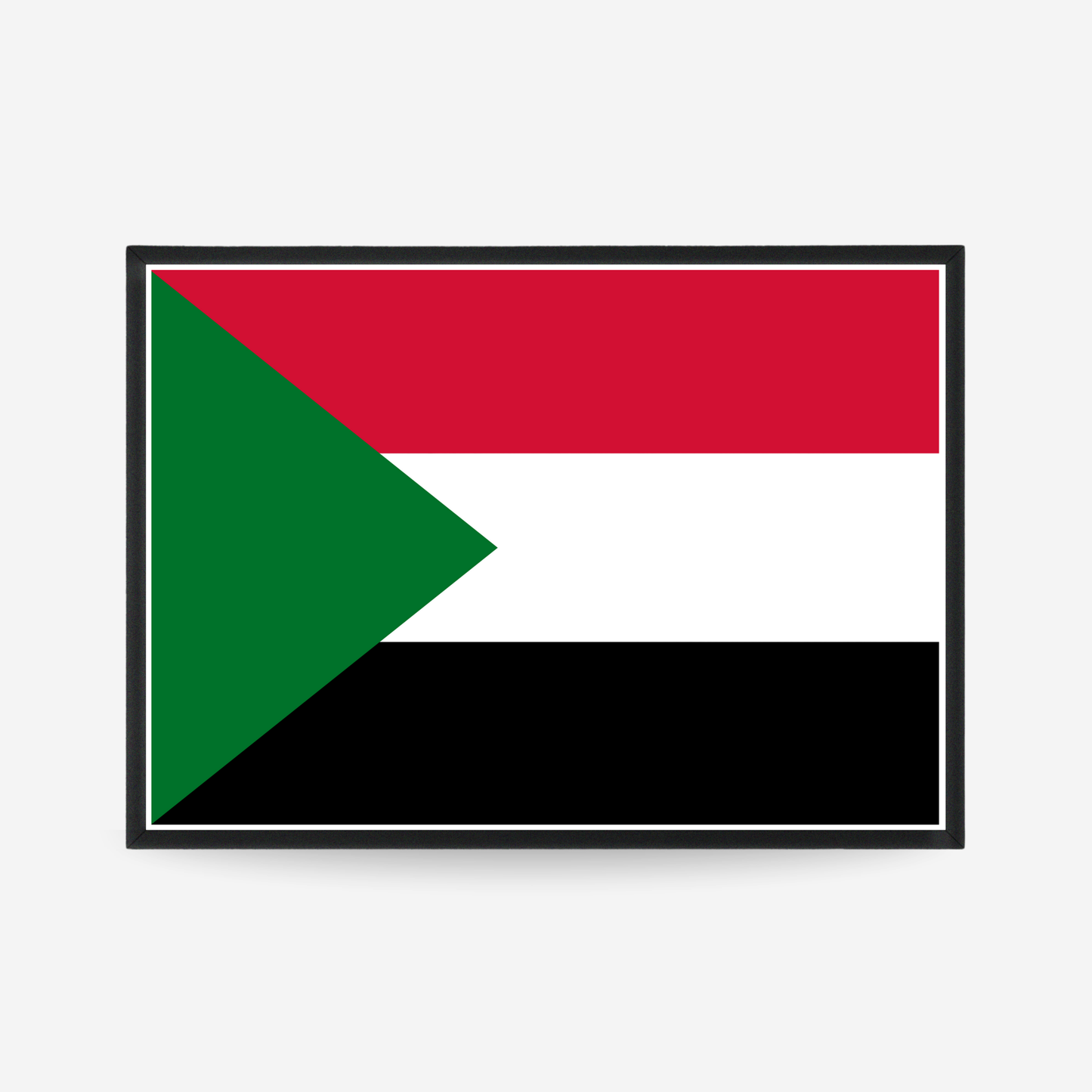 Poster of the flag of Sudan
