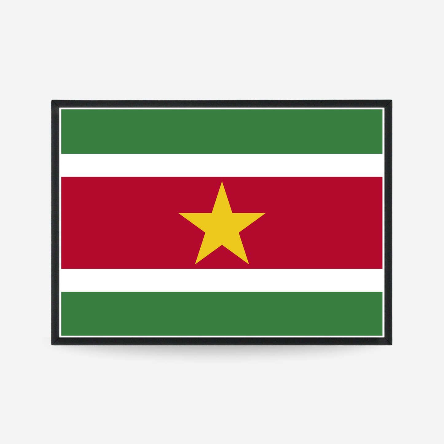 Poster of the flag of Suriname
