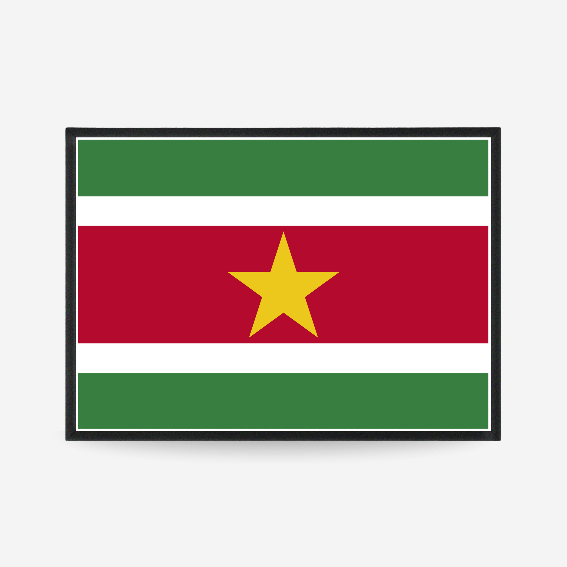 Poster of the flag of Suriname
