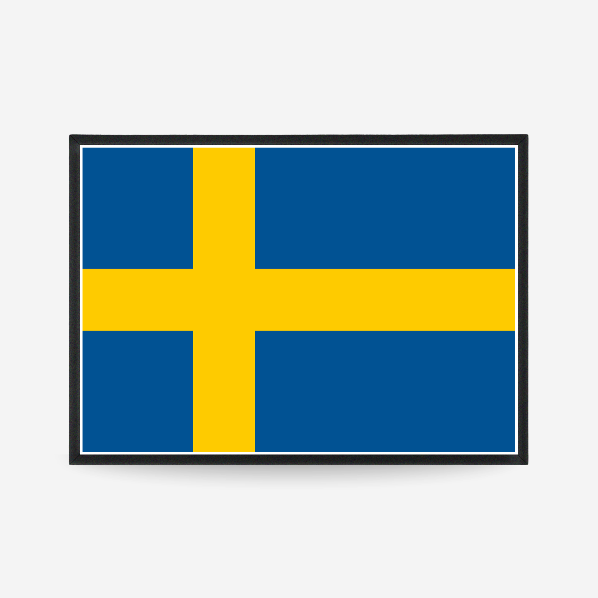 Poster of the flag of Sweden