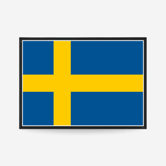 Poster of the flag of Sweden