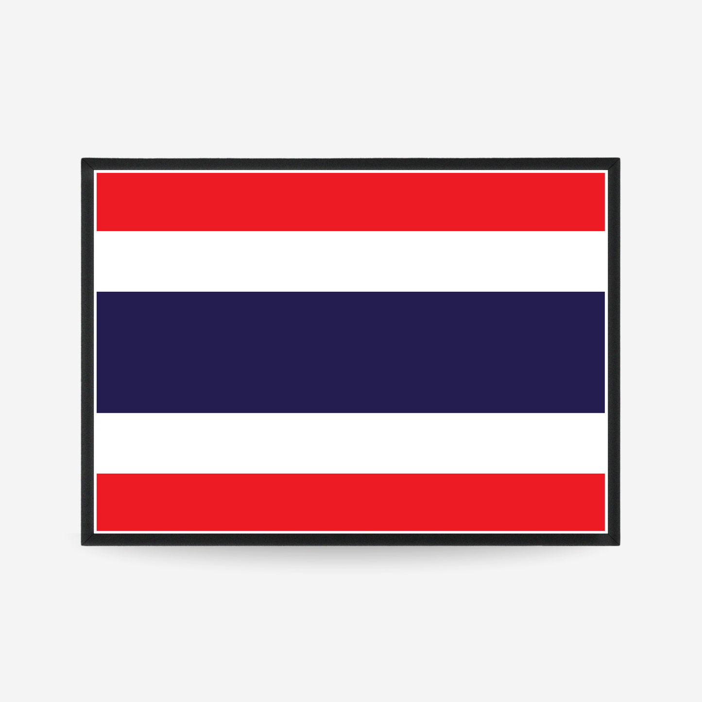 Poster of the flag of Thailand