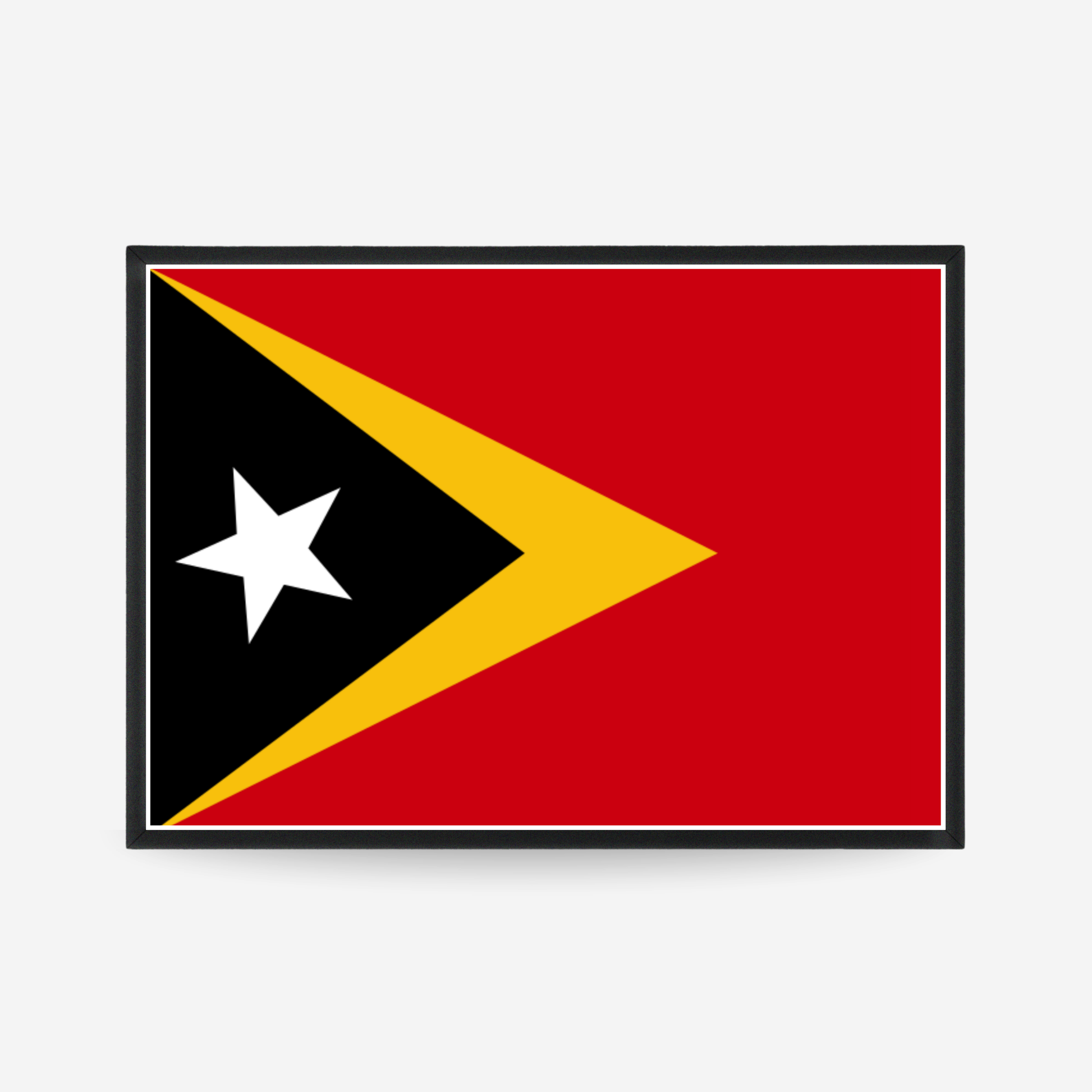 Poster of the flag of Timor Leste
