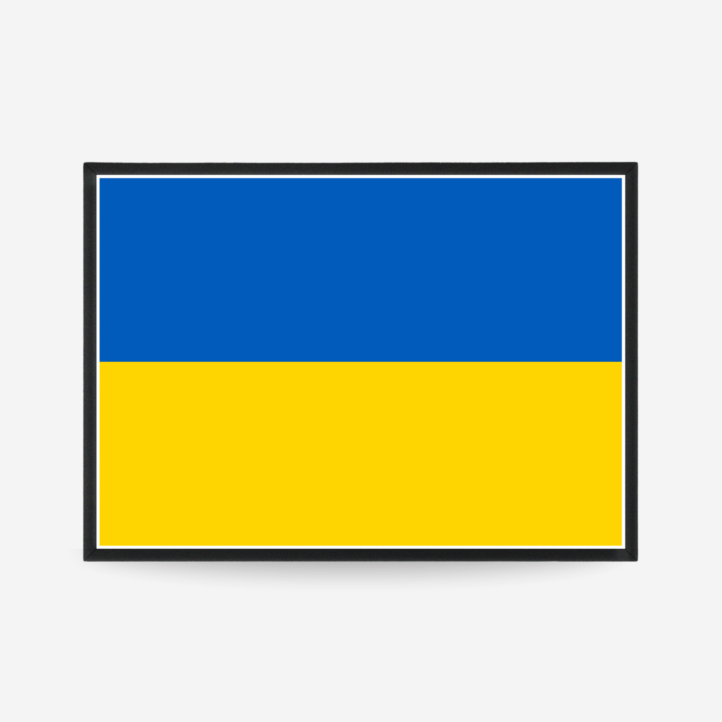 Poster of the flag of Ukraine