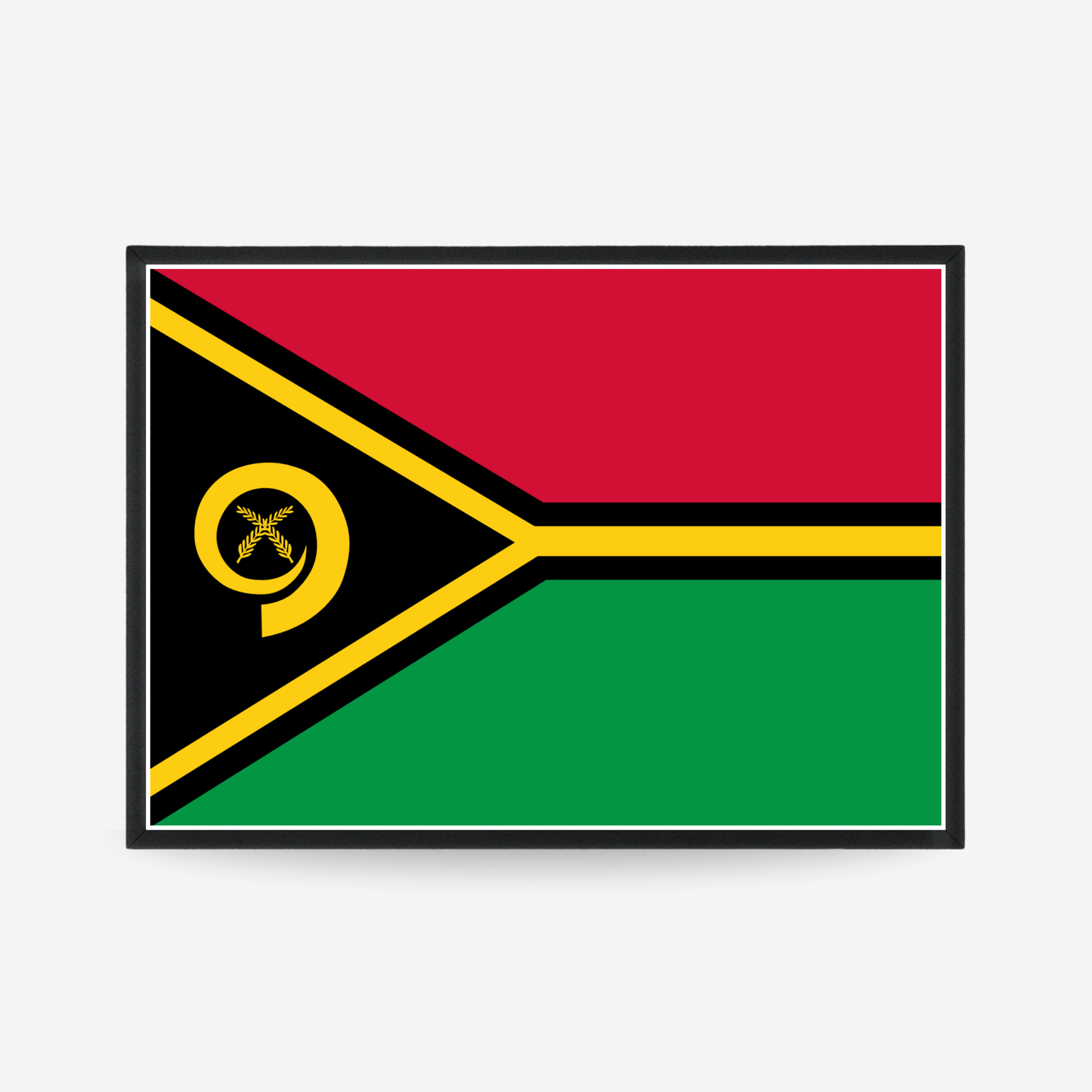 Poster of the flag of Vanuatu