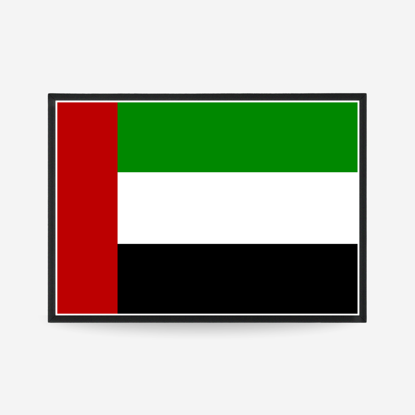 Poster of the flag of united arab emirates
