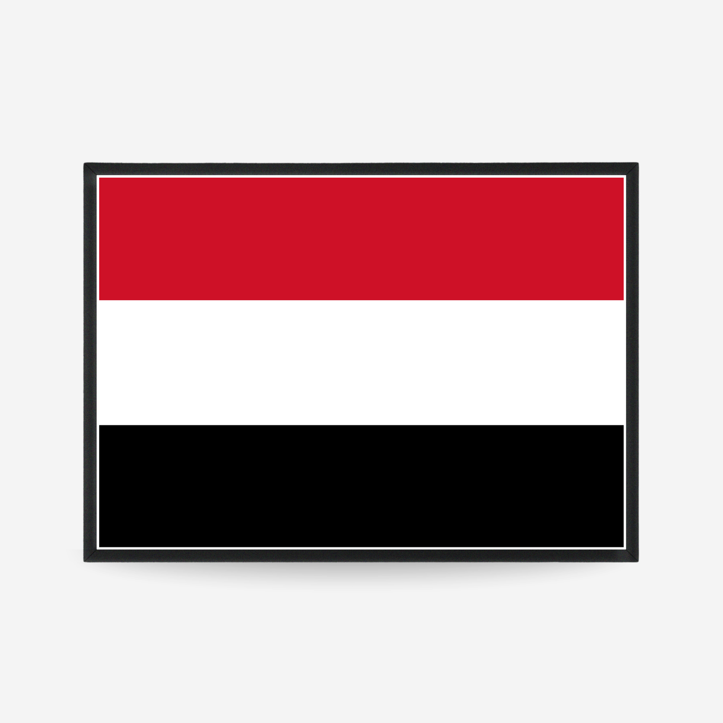 Poster of the flag of yemen 